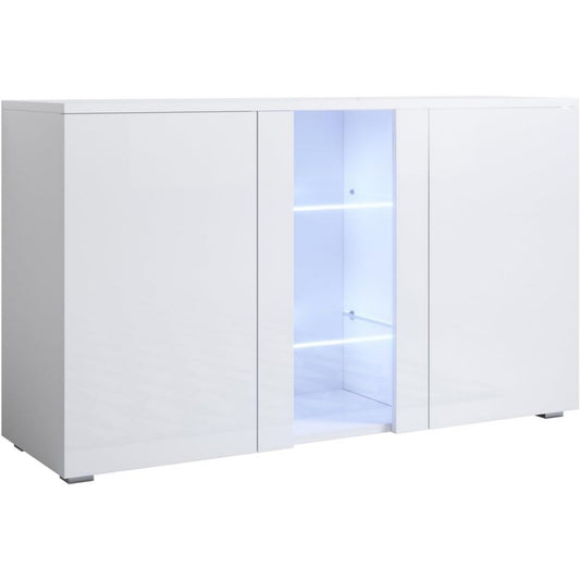 Buffet design moderne gris clair