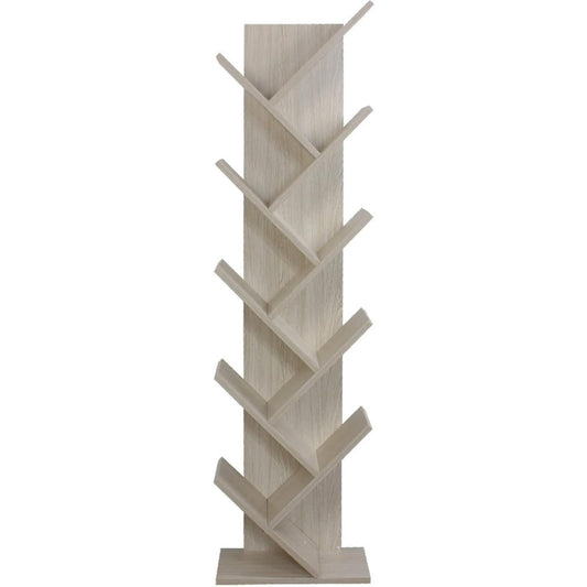 Rayonnage marron de stylevintage en bois