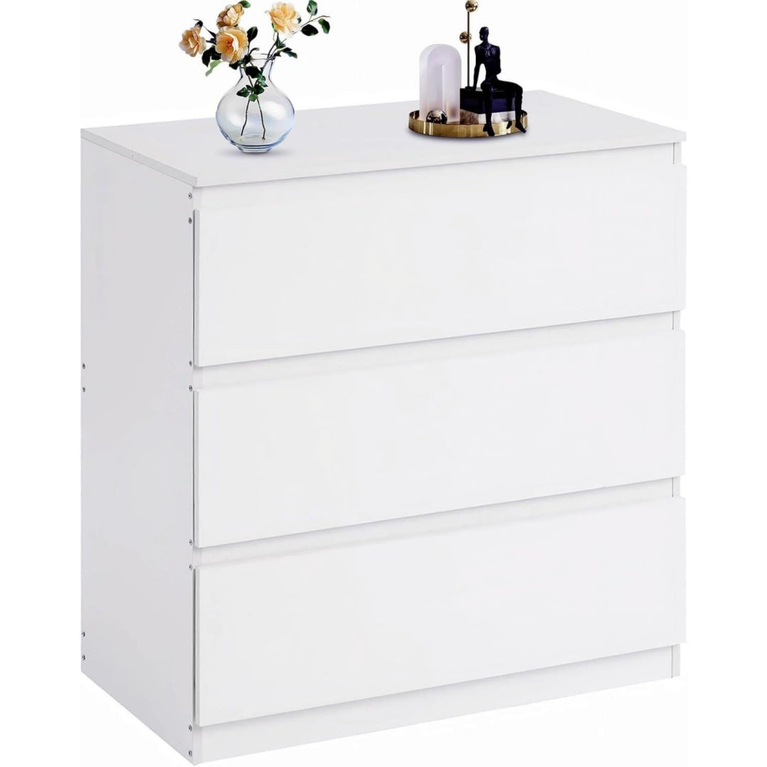Commode de style scandinave avec 3 tiroirs