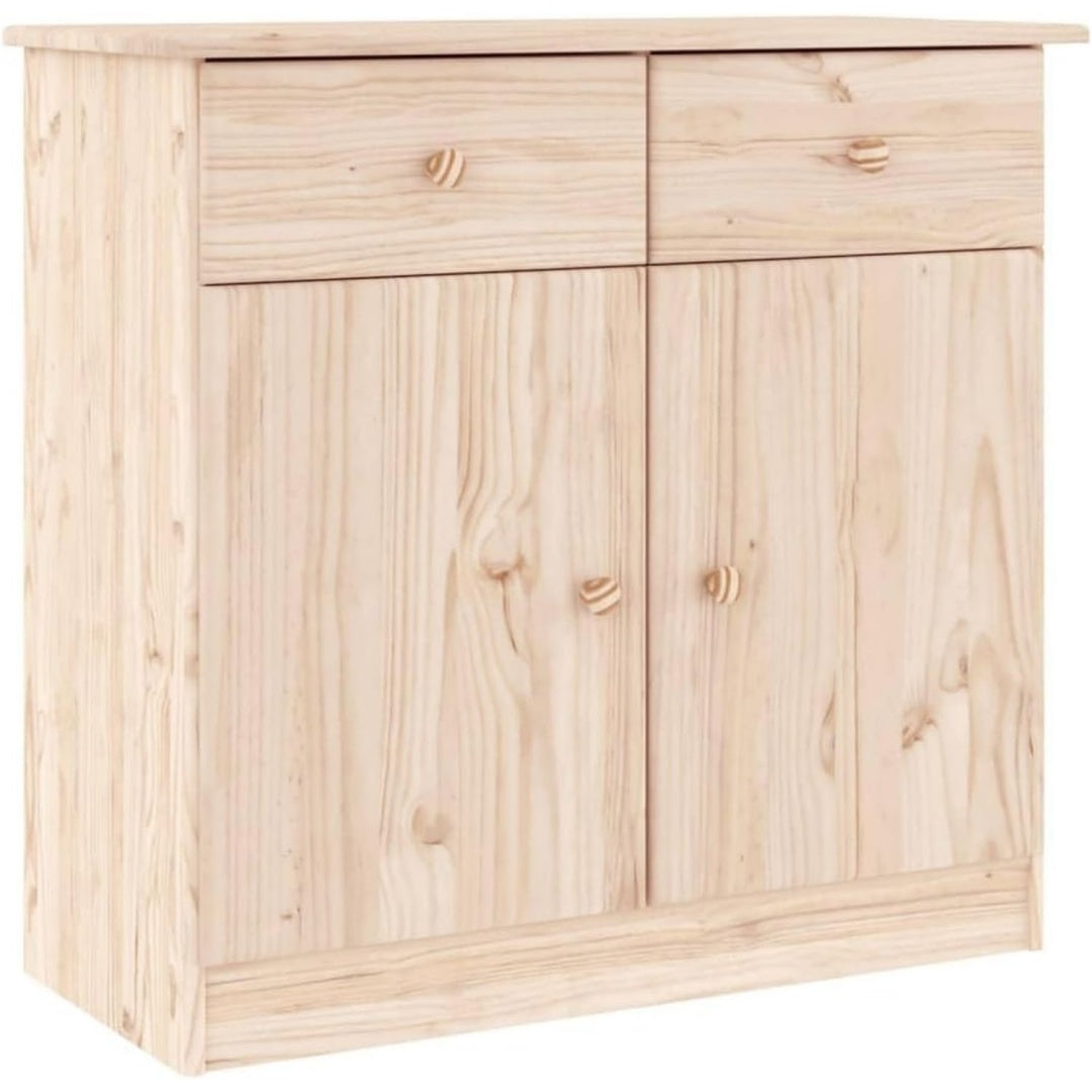 Beige buffet esprit rustique
