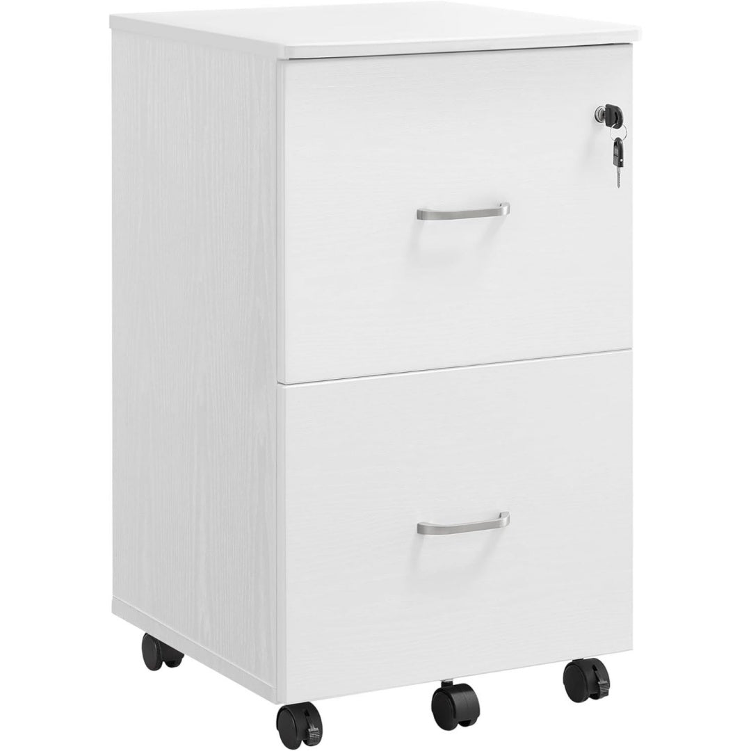 Rangement de dossiers allure contemporaine gris clair