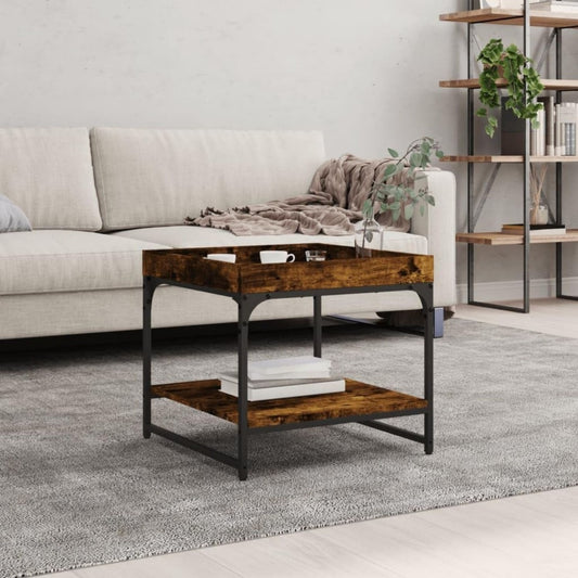 Table basse gris 49.5 x 49.5 x 45 cm