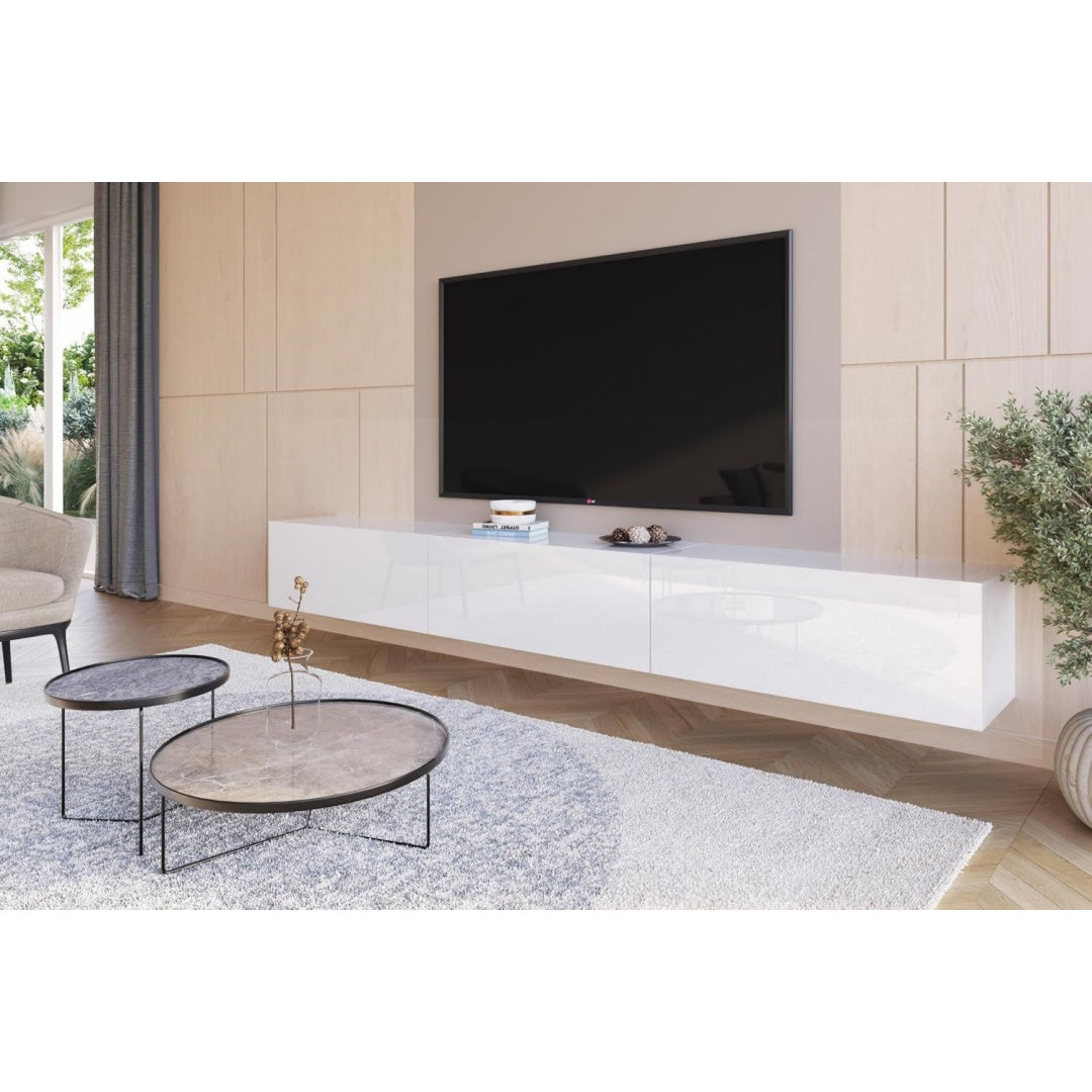 Gris meuble tele, allure contemporaine