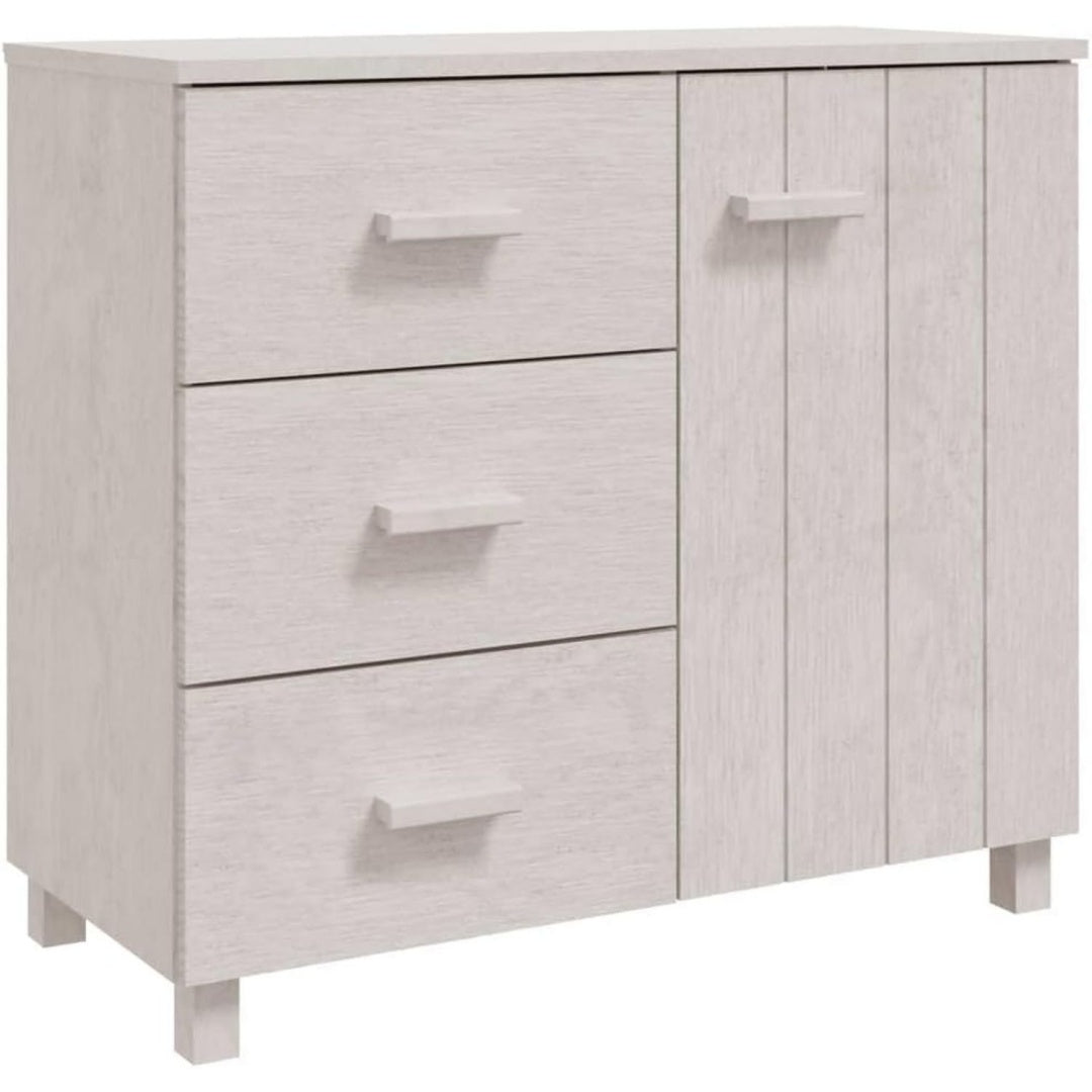 Buffet gris clair, rangement elegant