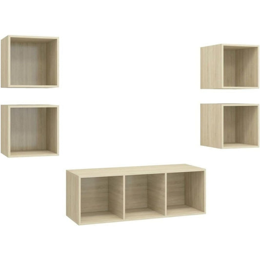 Design ensemble de meubles avec une fixation murale invisible